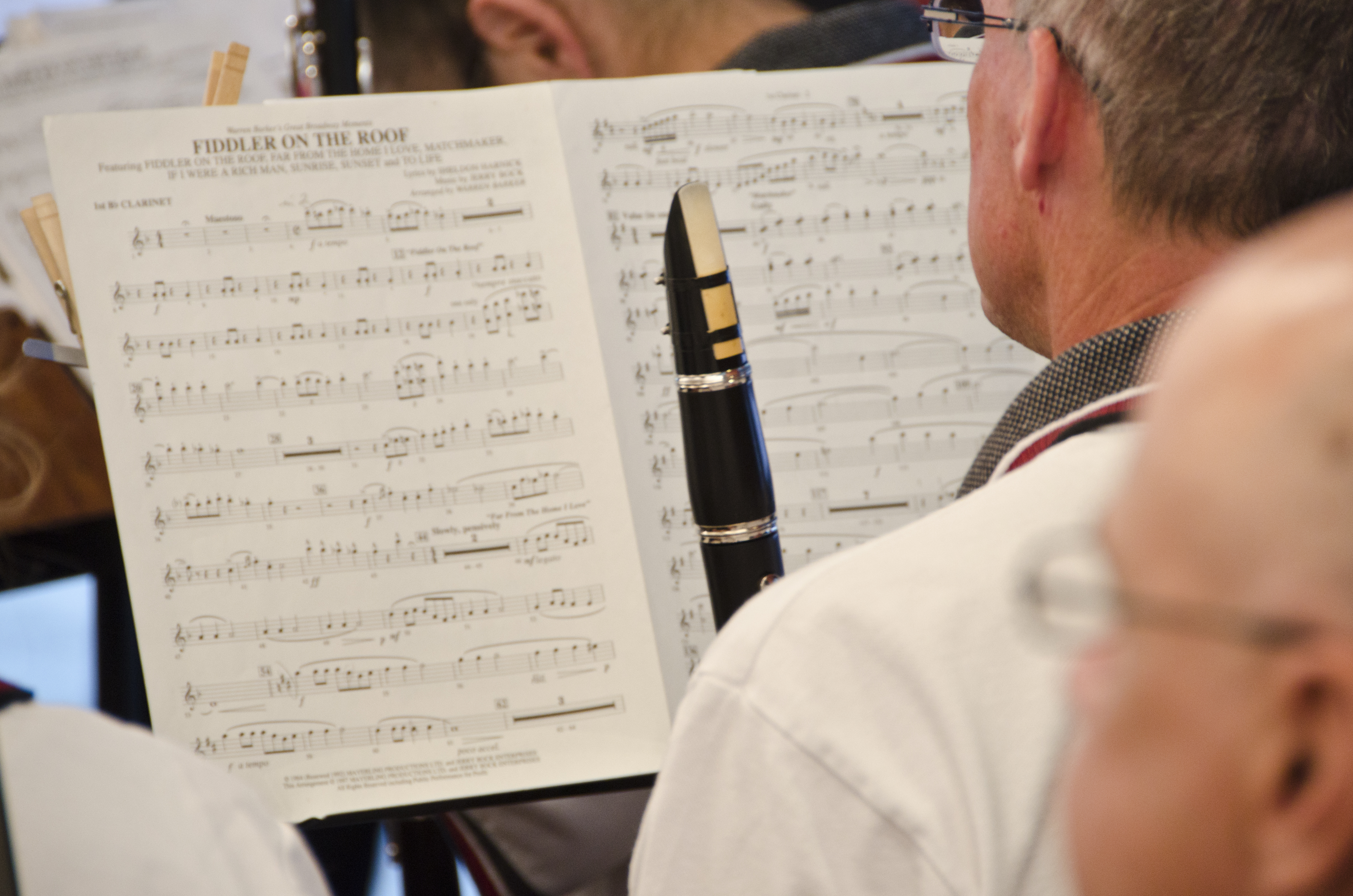 The Little London Winds, clarinet player, summer 2011